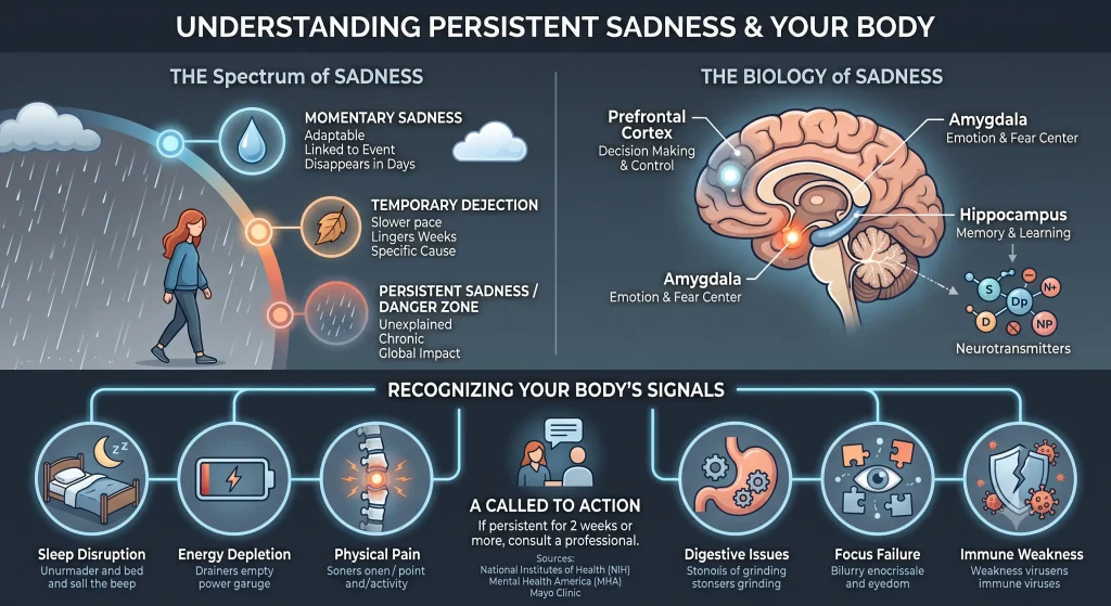 mind and body signals of sadness